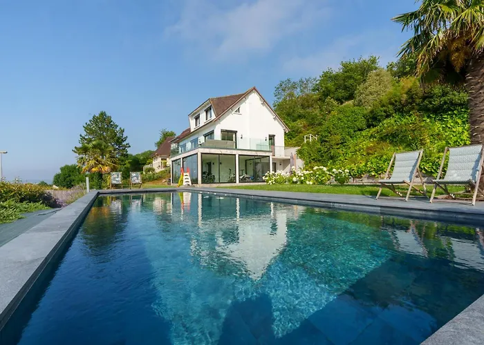 Superbe Maison 4ch Proche De La Avec Piscine Bénerville-sur-Mer